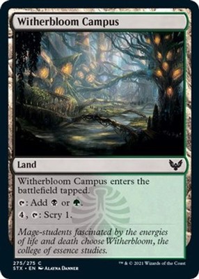 Witherbloom Campus [STX - 275]Witherbloom CampusMagicStrixhaven: School of Ma...