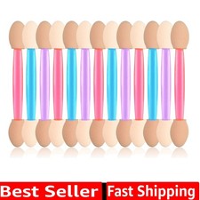 50Pcs Disposable Eyeshadow Brushes, Dual Sides Eyeshadow Sponge Applicators, ...