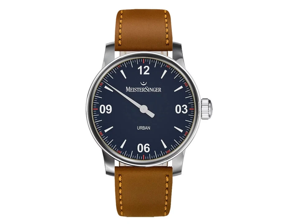 MEISTERSINGER Urban UR908 1 Zeigeruhr Automatik Ø 40 mm Full Set aus 09/2024 - Bild 1 von 3