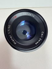 Planar 50mm f1.7 MMJ＋Distagon 28mm F2.8 Zeiss 'Contax' Planar 50mm f/1.7, a fast, lightweight & low cost