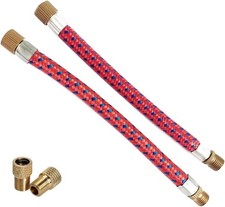 Air Pump Inflator Extension Hose for Road Bike Bicycle MTB, Schrader Valve, High