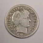 1916 Barber Dime - Good 90% Silver - Free Shipping