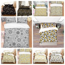 3D Geometric Pattern Yellow Black Quilt Cover Duvet Cover Comforter set