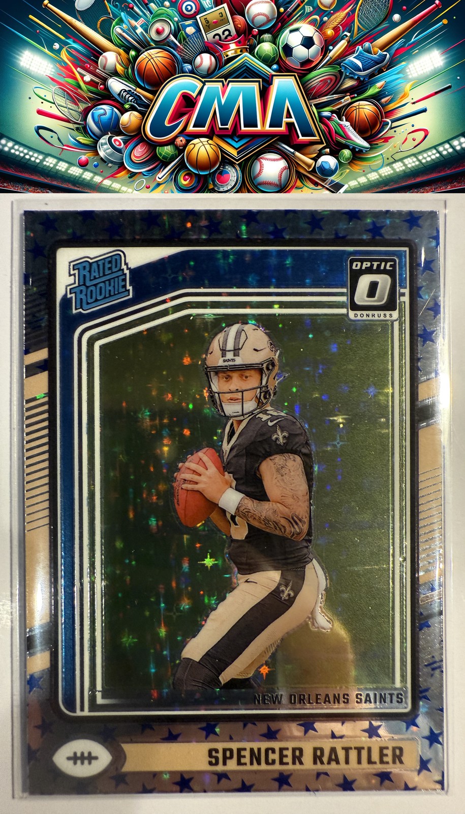 2024 Donruss Optic #289 Spencer Rattler Stars