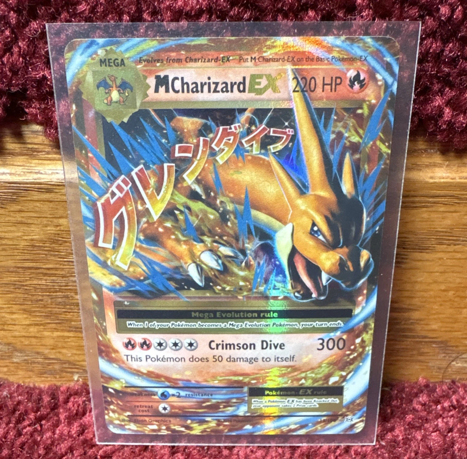 Pokémon TCG M Charizard EX Evolutions 13/108 Ultra Rare Holo English 2016 220HP