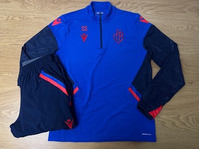 FC BASEL 2020/2021 TRAINING FUSSBALL TRAININGSANZUG LANGARM HOSE SHIRT GR. S