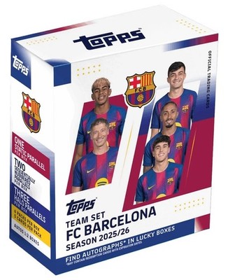 FC Barcelona Team Set 2025/26, Karte zur Auswahl, volle Basis verfügbar