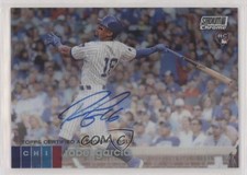 2020 Topps Stadium Club Chrome Robel Garcia #CARG Rookie Auto RC 08jk