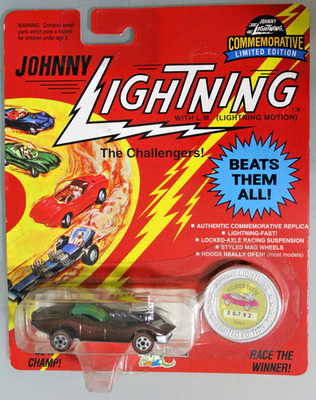 JOHNNY LIGHTNING GEDENKMÜNZE LIMITED EDITION Playing Mantis #107 VICIOUS VETTE