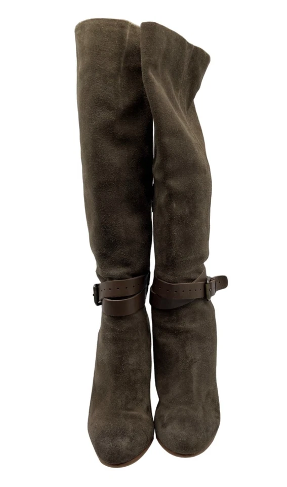 Corso Como Aspire Tall Suede Brown Boots Size 5.5 Foto 3 de 4
