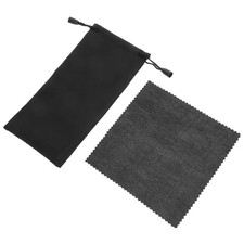 30 Pcs Fiber Sunglasses Pouch Bags With Glass Cleaner For Portable Eyewear