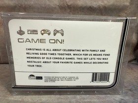 Classic Video Game Controllers NES PS1 Atari XBOX Ornament Set ThinkGeek 2015