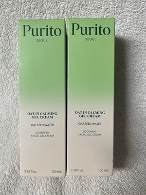 Purito Oat in Calming Gel Cream 3.38 fl oz / 100 mL - Set of 2