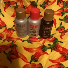 CHI Keratin Silk Infusion , Argan Oil , Silk Infusion Lot Of 3  0.5 oz