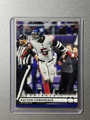 Kayvon Thibodeaux New York Giants Panini Photogenic NFL 2022 ROOKIE SP /49