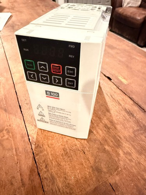 #ad #ad LSIS LS Electric S100 VFD Inverter LSLV0008S100 2EONNS 200 240VAC 1HP $120.00