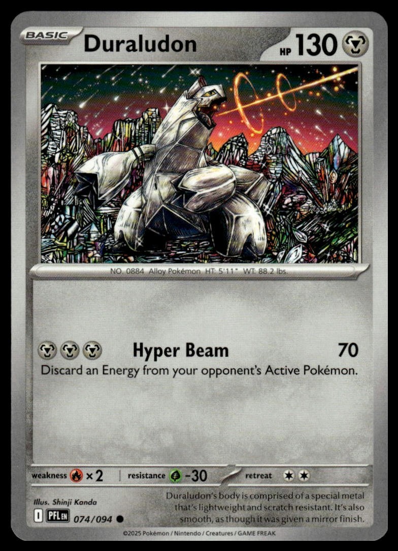 Duraludon ME02: Phantasmal Flames 074/094 Normal NM