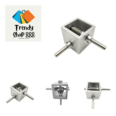 #ad DIY Friendly 5:1 Right Angle Worm Gearbox 20 Teeth Design for Precise Control $49.99