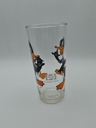 VTG 1973 Pepsi Collector Series Glass, Looney Tunes, Daffy Duck! Great Condition - Picture 5 of 8