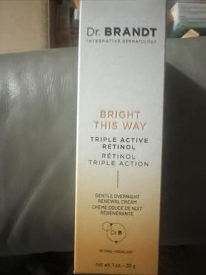 Dr. Brandt Bright This Way  Triple Active Retinol. 1 Oz 30g