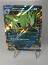 Pokémon TCG Tyranitar ex Double Rare Holo 64/131 Prismatic Evolutions