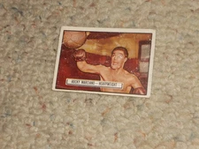 1951 Rocky Marciano Topps Ringside Boxing Rookie RC Card #32 - Heavyweight Champ