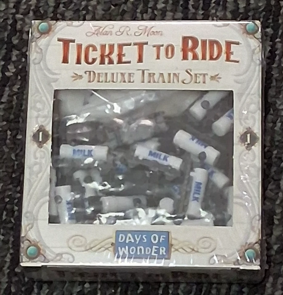 Ticket to Ride Play Pink Milk Tankers Deluxe Train 7 Days of Wonder new sealed - Image 4 of 4