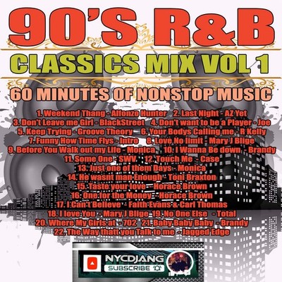 90'S R&B CLASSIC MIX VOL 1  NON STOP MUSIC VARIOUS ARTISTS