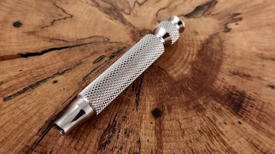 Stainless Steel Ball End Replacement Safety Razor Handle - Scratch and Dent