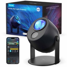 Govee Star Projector LED, RGBW Aurora Galaxy Light Projector & Bluetooth Speaker