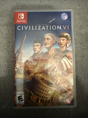 Sid Meier's Civilization VI - Nintendo Switch CASE ONLY NO GAME