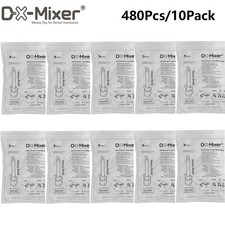 10Pack DX-Mixer Dental Mixing Tips Impression Heavy Body 6.5mm VPS  PVS