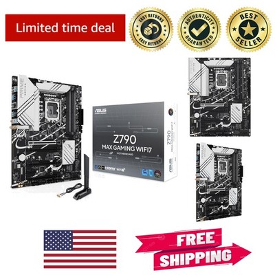 High-Performance Intel Z790 Motherboard - PCIe 5.0, WiFi 7, Triple M.2 Slots