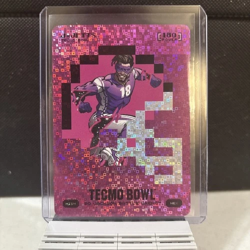 26 Bo Jackson Battle Arena- Jjetts-Tecmo Bowl Edition- HI14- Hex Card