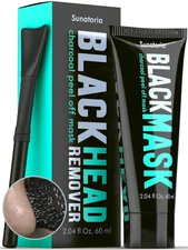 Blackhead Remover Mask - for Women and Men - Activated Charcoal Peel off Face Ma