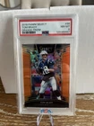 Tom Brady 2018 Select #86 Orange Prizm 29/49 PSA 8 New England Patriots