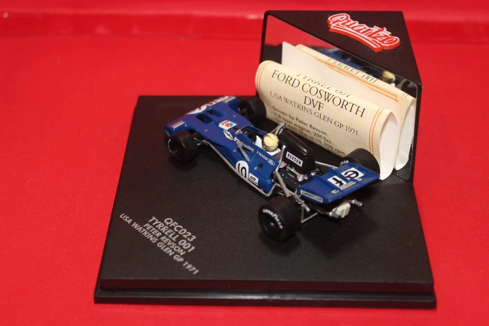 1/43 Elf Team Tyrrell Ford 001 (1971) - #10 P. Revson - QUARTZO - Immagine 2 di 4