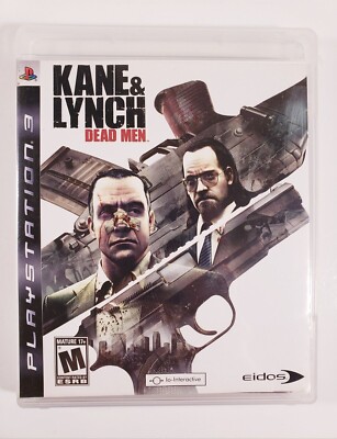 Kane & Lynch Dead Men (PS3) Eidos Disc, Booklet, Case Pre-Owned {CG-X,P-B1}