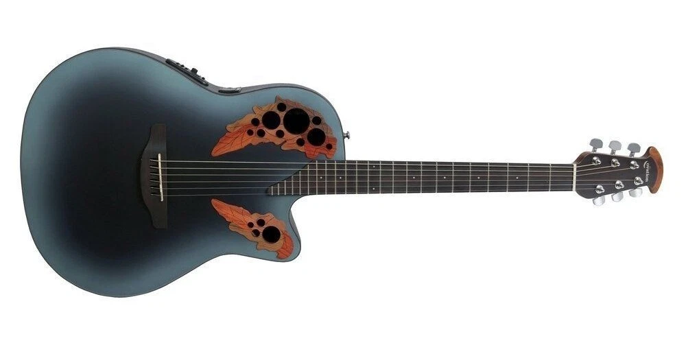 Ovation CE44-RBB Celebrity Elite Reverse Blue Burst | eBay