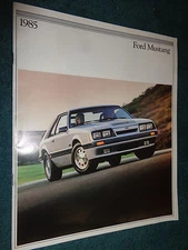 1985 FORD MUSTANG SALES CATALOG / FOLDER / BROCHURE / GOOD ORIGINAL FOMOCO ITEM