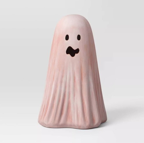 9" Terracotta Ghost Halloween Party Decoration Orange - Hyde & EEK! Boutique - Bild 3 von 5