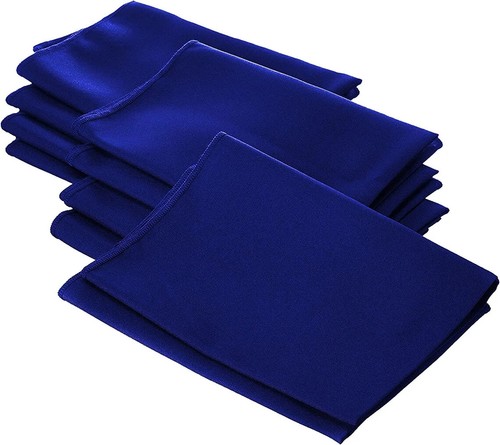 18" x 18" Polyester Poplin Napkins - Solid Rectangular Napkins (Pick A Color) - Picture 35 of 37