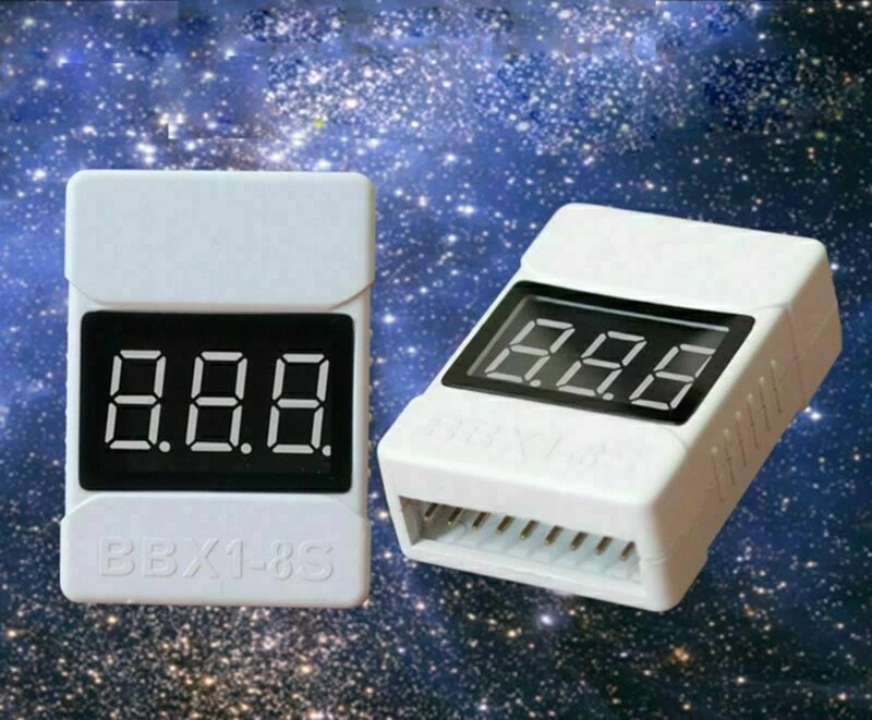 2pcs RC Lipo Battery Alarm 1S-8S Buzzer Indicator Tester LED Low Voltage Parts - Image 3 of 4