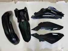 KIT PLASTICHE HUSQVARNA TE TC 450 510 2008 2009 2010 2011 2012 2013 4 PZ NERO