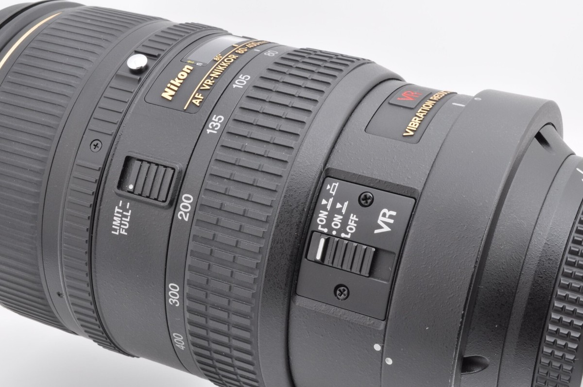 Near Mint]Nikon AF Nikkor 80-400mm f/4.5-5.6D ED VR Zoom Lens