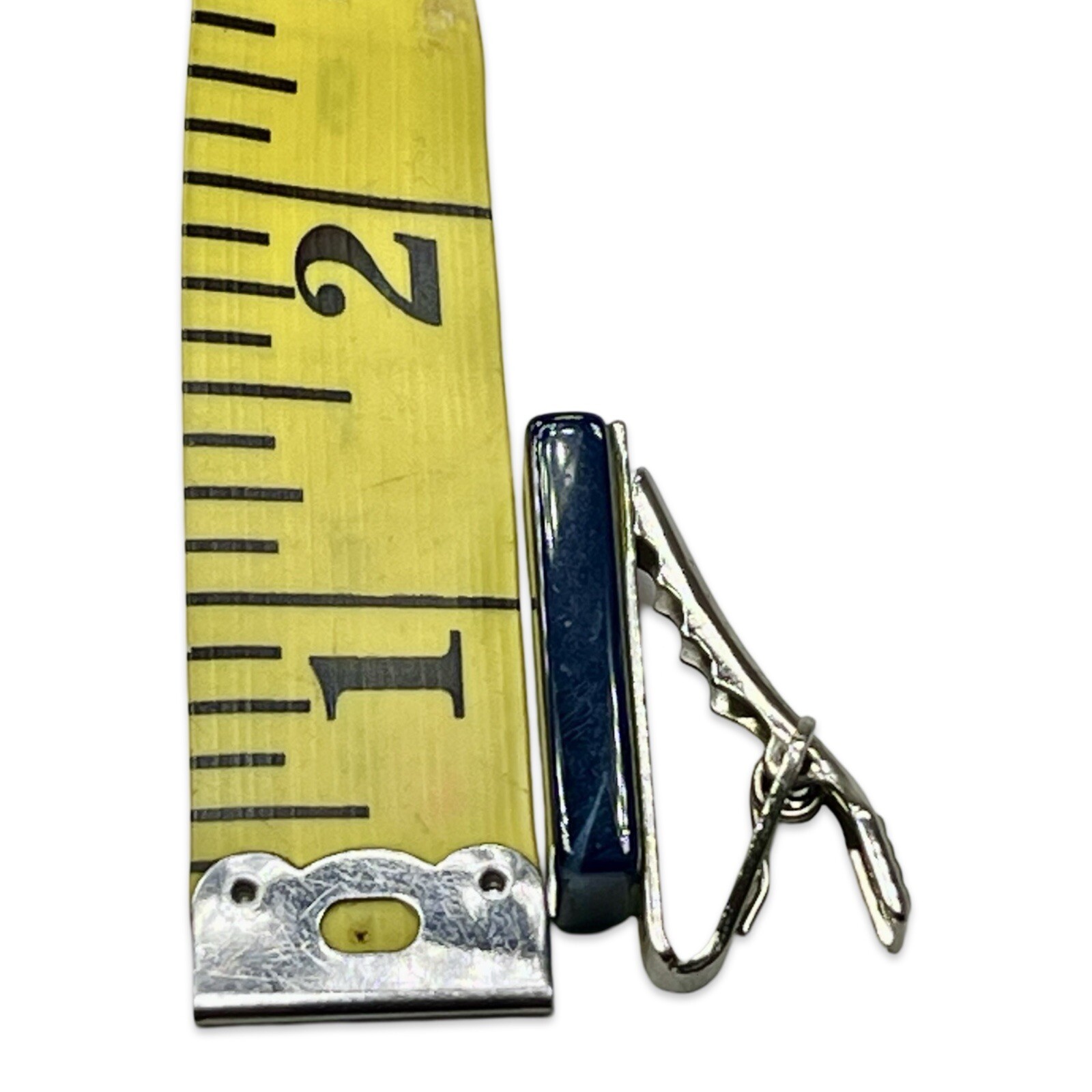 Vintage/Antique Silvertone Rectangular Blue Stone… - image 22