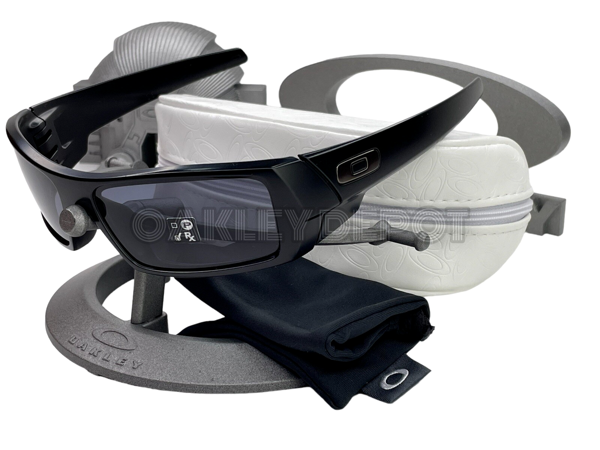 ✓🕶️ OAKLEY GASCAN 03-473 MATTE BLACK/BLACK SUNGLASSES (105) | eBay