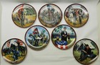 7 Hamilton Collection porcelain plates The American Civil War Series 1989-91