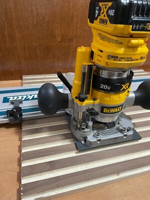 Dewalt Plunge Router Adapter for Makita Track Saw Guide Rails