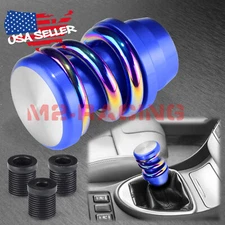 Coilover Shift Knob Neo Blue Aluminum Manual Heavy Spring Stick Lever Shifter
